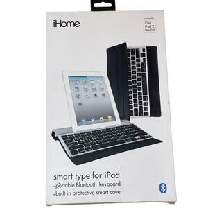 iHome NEW Portable Bluetooth Keypad Smart Type for iPad and iPad 2 New In Box